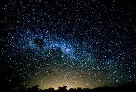 Dark Starry Night Sky